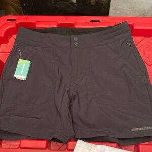 Women's Charcoal Cargo Shorts
